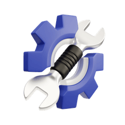 Wrench and cogwheel
