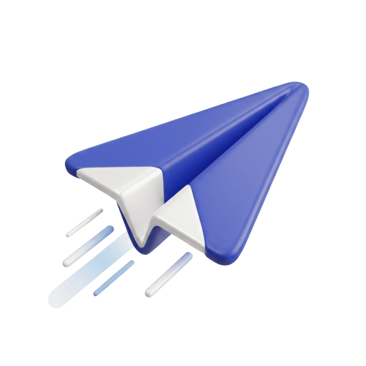 3D paper airplane