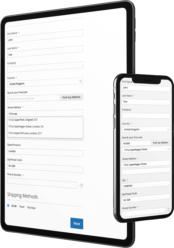 Magento Extension Postcode Lookup